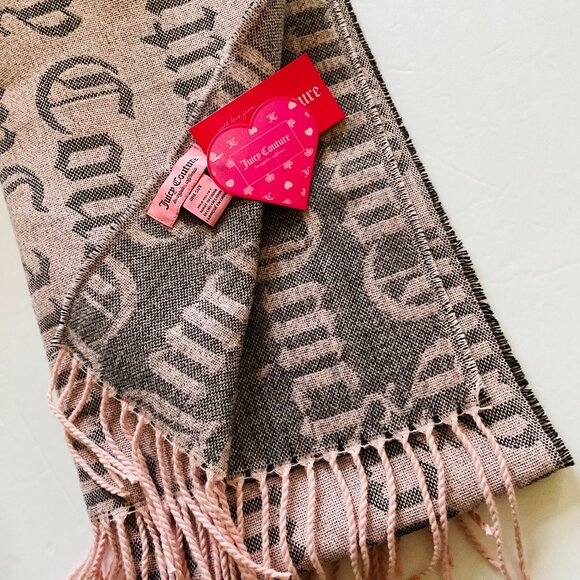 JUICY COUTURE Women's Blanket Scarf/Wrap  NWT Size OSFM - Picture 1 of 7